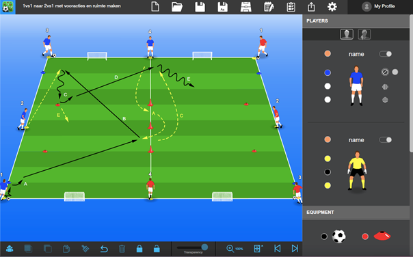 Tactics manager